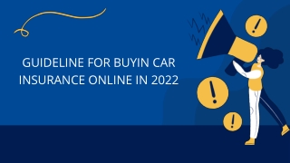 Guideline for buying car insurance online in 2022 (1)