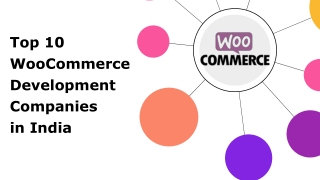 Top 10 WooCommerce Development Companies in India