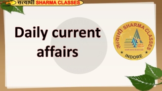 Sub Inspector Coaching in Indore - current affairs 10