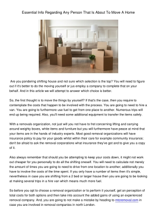 EssentialInfoRegardingAnyPersonThatIsAboutToMoveAHome