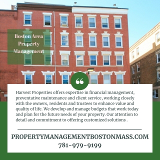 Boston Area Property Management