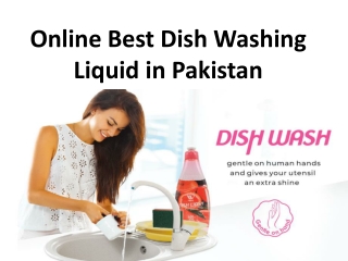 Online Best Dish Washing Liquid in Pakistan