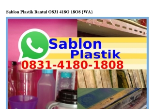 Sablon Plastik Bantul ౦8౩1-418౦-18౦8[WA]