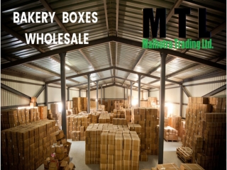 Bakery Boxes Wholesale