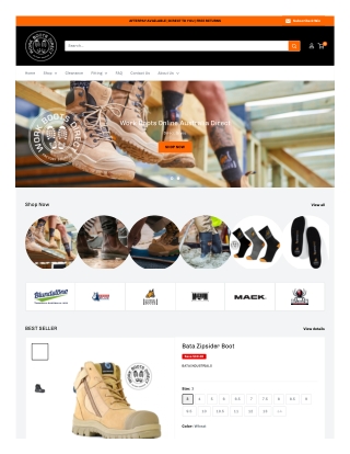 Safety Work Boots Online Australia | Work Boots Direct