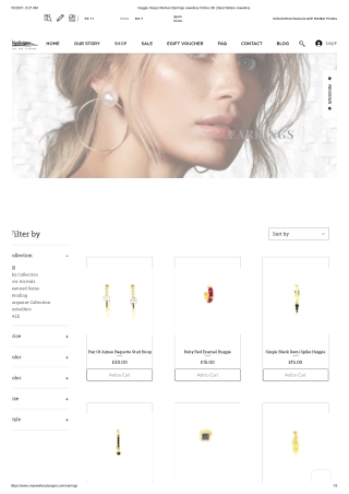 Earrings Jewellery Online UK | CM Jewellery Design