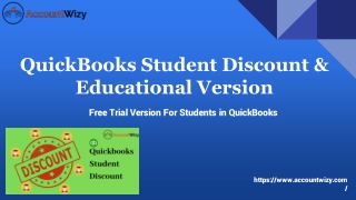 QuickBooks Student Discount