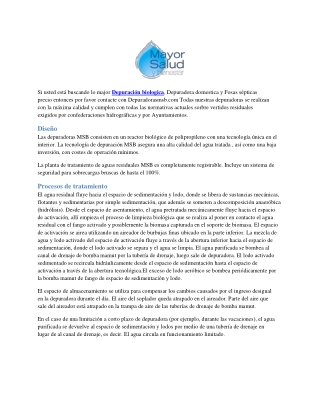 Depuración biológica