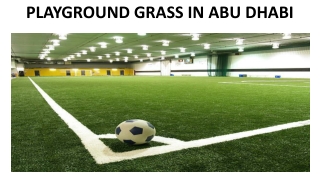 SPORT ARTIFICIAL GRASS IN ABU DHABI