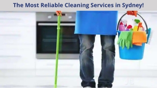 The Most Reliable Cleaning Services in Sydney!