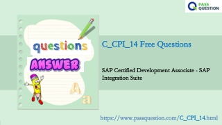 SAP Integration Suite C_CPI_14 Practice Test Questions