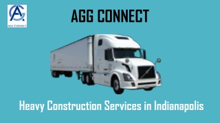 Agg Connect -  Heavy Construction Services in Indianapolis