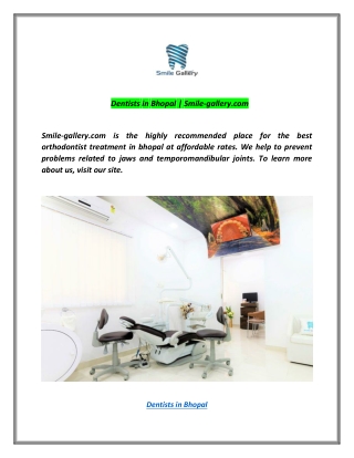 Dentists in Bhopal | Smile-gallery.com