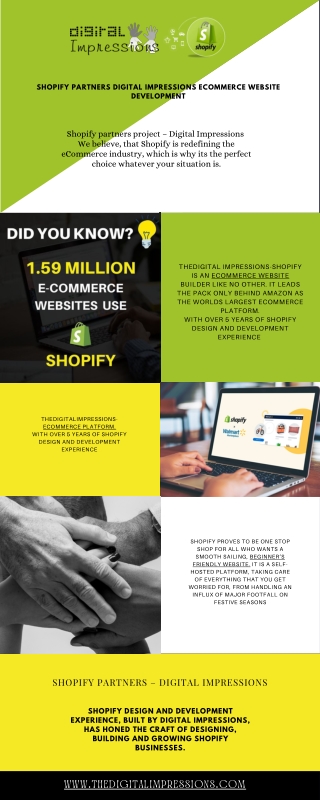 Best Shopify web development company - The Digital Impressions