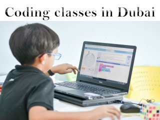 coding classes for kids in dubai