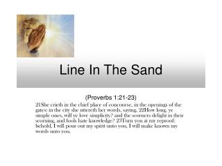 Line In The Sand