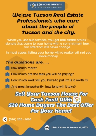 sell your vacant house fast tucson sell house fast for cash tucson