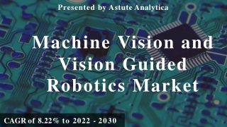 Machine Vision and Vision Guided Robotics Market CAGR of 8.22%