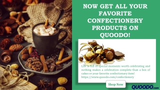 confectionery online store Quoodo