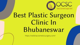 Best Plastic Surgeon Clinic In Bhubaneswar