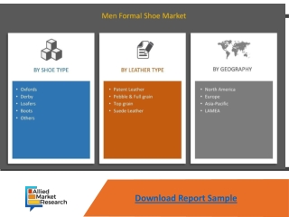 Men Formal Shoe Market Expected to Reach $ 9,881 Million by 2022-Allied Market R