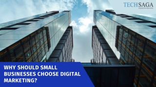Why Should Small Businesses Choose Digital Marketing