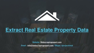 Extract Real Estate Property Data