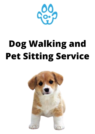 Dog Walking and Pet Sitting Service