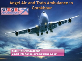 Angel Air and Train Ambulance Service in Gorakhpur at reasonable Price (2)