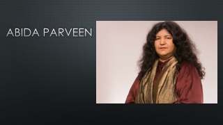 Abida Parveen