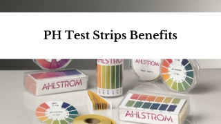 PH Test Strips Benefits