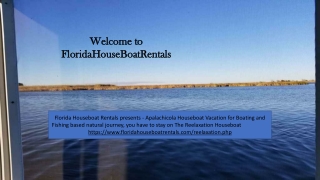 Boating Vacations in Florida