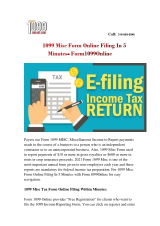 IRS 1099 MISC | 1099 MISC Copy Online | IRS Form 1099 MISC 2021