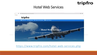 Hotel Web Services
