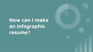 How can I make an infographic resume_