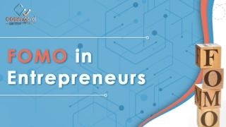 FOMO in Entrepreneurs