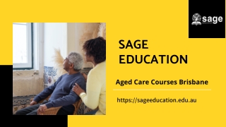 Best Aged Care Courses Brisbane