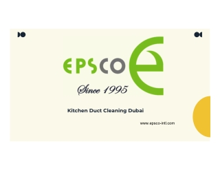 Kitchen Duct Cleaning Dubai pdf