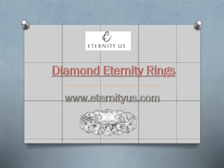 Shop Diamond Eternity Rings Online - www.eternityus.com