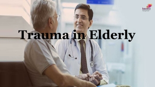 Trauma in Elderly