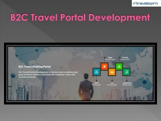 B2C Travel Portal Development