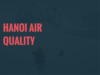 HANOI AIR QUALITY INDEX