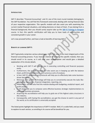 What is the difference between SAP FI and SAP CO-3rd Dec