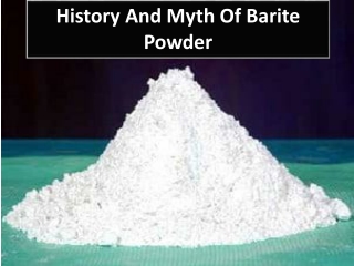 Some of the benefits:That Barite presents to its wearer