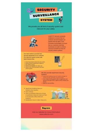 Security and Surveillance System