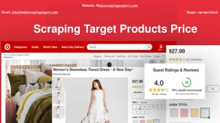 Scraping Target Products Price