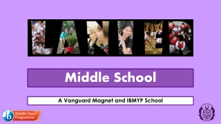 A Vanguard Magnet and IBMYP School