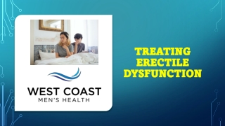 Erectile dysfunction treatment options