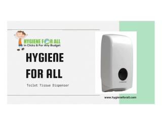 Toilet Tissue Dispenser pdf