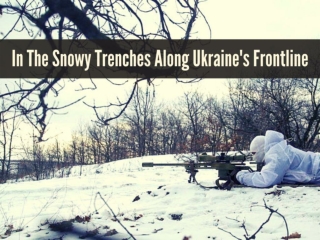 In the snowy trenches along Ukraine's frontline
